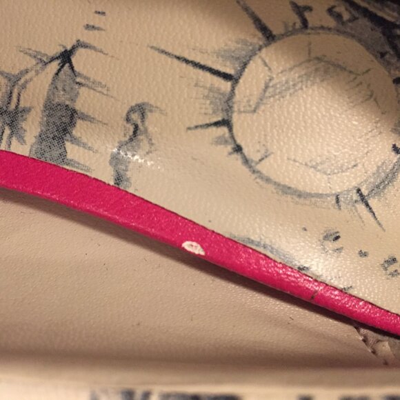 Iron Fist Women's Peep Toe Pump Bonebreaker Key to My Sole Shoes SZ 7 L.A. Woods - Picture 14 of 14